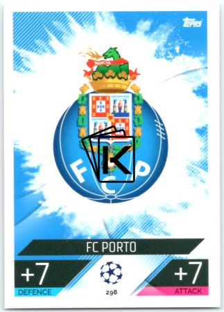 Fotbalová kartička 2022-23 Topps Match Attax UCL 298 Team Logo - FC Porto