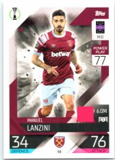 Fotbalová kartička 2022-23 Topps Match Attax UCL 59 Manuel Lanzini - West Ham United