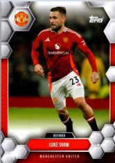 fotbalová kartička 2024-25 Topps Manchester United Fan Set 7 Luke Shawn