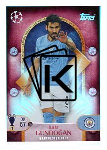 2025-26 Topps Champions League  Leading Legacies 282 İlkay Gündoğan (Manchester City)