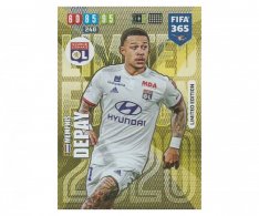 Fotbalová kartička Panini FIFA 365 – 2020 Limited Edition Memphis Depay Olympique Lyon