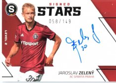 2022-23  Sprotzoo Fortuna Liga Singed Stars Level 2 Jaroslav Zelený AC Sparta Praha
