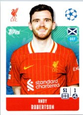 2024-25 Topps Champions League 264 Andy Robertson (Liverpool)
