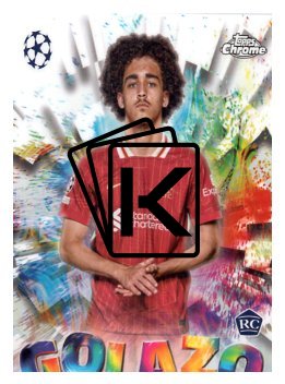 fotbalová kartička 2024-25 Topps Chrome Golazo 6 - Jayden Danns