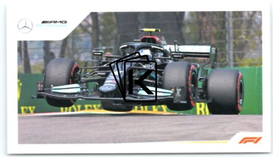 samolepka 2021 Topps Formule 1 Widescreen 32 Valtteri Bottas Mercedes