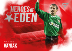 2025-26 SportZoo SK Slavia Praha Heroes of Eden HE-22 Martin Vaniak