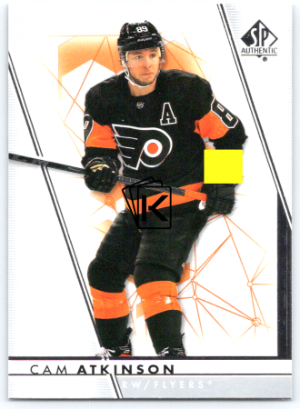 2022-23 Upper Deck SP Authentic 89 Cam Atkinson - Philadelphia Flyers