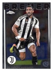 fotbalová kartička 2024-25 Topps Chrome UCC 107 Gleison Bremer, Juventus