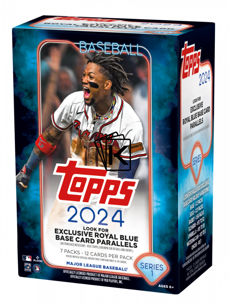 2024 Topps Baseball Series 1 Blaster Box Kartičkárna