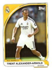 fotbalová kartička 2025-26 Topps Team set Real Madrid CF 2 Trent Alexander-Arnold