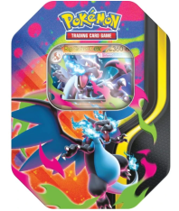 Pokémon Ascended Heroes Mega Charizard Tin Mega Charizard X ex