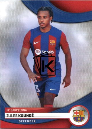 2023-24 Topps FC Barcelona team set 6 Jules Koundé