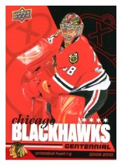 2025-26 Upper Deck Centennial Chicago Blackhawks 42 Cristobal Huet