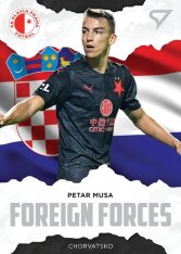 fotbalová kartička SportZoo 2020-21 Fortuna Liga Foreign Forces 11 Petar Musa SK Slavia Praha