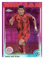 fotbalová kartička 2024-25 Topps Chrome 55 - Minjae Kim limit 038/175