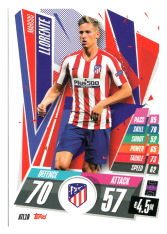 fotbalová kartička Topps Match Attax Champions League 2020-21 ATL10 Marcos Llorente Atletico Madrid