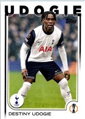 fotbalová kartička 2024-25 Topps UEFA Club Competitions Flagship 71 Destiny Udogie Tottenham Hotspur