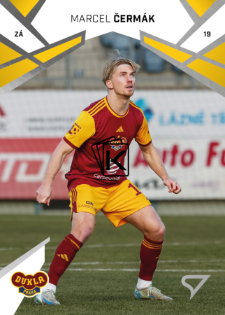 Fotbalová kartička 2024-25 SportZoo Chance Liga Serie 2 FK Dukla Praha 365 MARCEL ČERMÁK