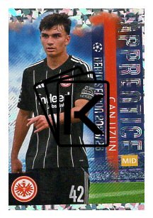 2025-26 Topps Champions League Eintracht Frankfurt 175 Can Uzun - Apprentice