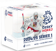 2024 25 Legendary Cards Český Hokej - Series 1 Retail Case