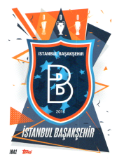 fotbalová kartička Topps Match Attax Champions League 2020-21 IBA1 Team Logo Basaksehir Istanbul