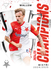 2025-26 SportZoo SK Slavia Praha Champions CH-30 Conrad Wallem
