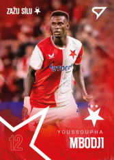 2025-26 SportZoo SK Slavia Praha 9 Youssoupha Mbodji RC