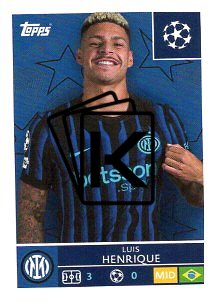 2025-26 Topps Champions League FC Internazionale Milano 222 Luis Henrique