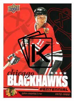 2025-26 Upper Deck Centennial Chicago Blackhawks 50 John Marks