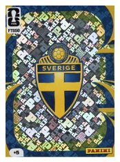 fotbalová kartička World Cup 2026 Adrenalyn XL  FTS50.  Team Crest (Sweden)