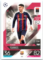 Fotbalová kartička 2022-23 Topps Match Attax UCL151 Ferran Torres - FC Barcelona