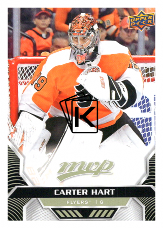 2020-21 UD MVP 62 Carter Hart - Philadelphia Flyers