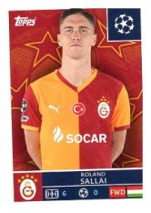 2025-26 Topps Champions League Galatasaray SK 235 Roland Sallai