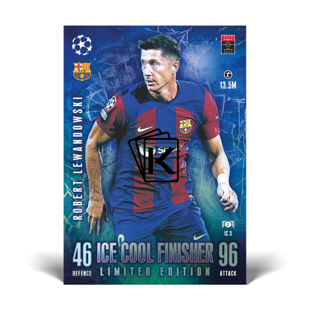 2023-24 Topps Match Attax EXTRA UEFA Club Competition Tin Mega Ice Cool Finishers