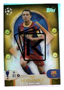2025-26 Topps Champions League  Leading Legacies 270 Xavi Hernández (FC Barcelona)