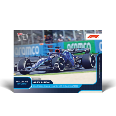 kartička 2022 Topps Now 012 Alex Albon Williams