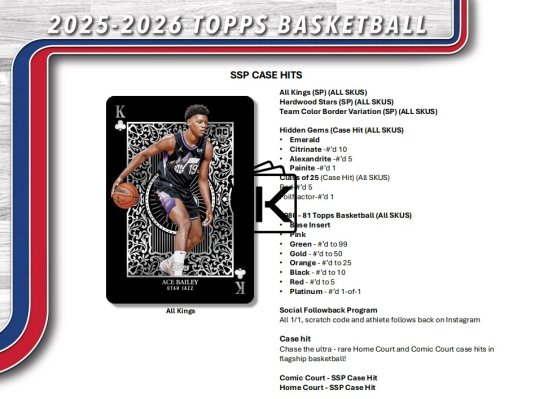 2025-26 Topps Basketball Blaster Box Flagship