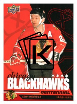 2025-26 Upper Deck Centennial Chicago Blackhawks 19 Stan Mikita
