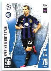 Fotbalová kartička 2023-24 Topps Match Attax UEFA Club Competitions 338 Henrikh Mkhitaryan FC Inter Milan