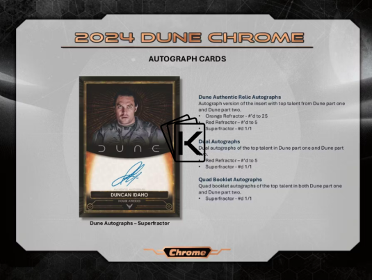 2024 Topps Dune Chrome Blaster Box