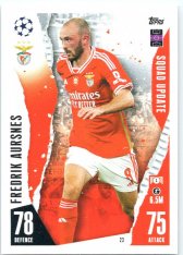 2023-24 Topps Match Attax EXTRA UEFA Club Competition Squad Update 23 Fredik Aursnus (SL Benfica)