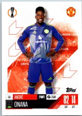 fotbalová kartička 2024-25 Topps Match Attax UEFA Club Competitions  101 André Onana (Manchester United)