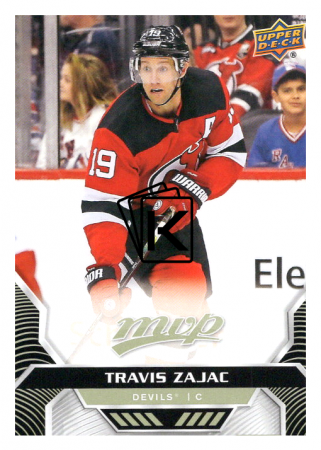 2020-21 UD MVP 131 Travis Zajac - New Jersey Devils