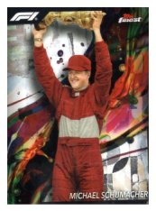 2024 Topps Finest F1 Common 91 Michael Schumacher