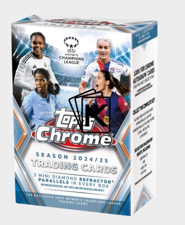 2024-25 Topps Chrome UWCL Blaster Box