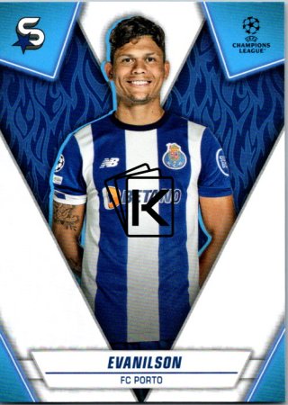 Fotbalová kartička 2023-24 Topps Superstars UEFA Club Competitions 67 Evanilson (FC Porto)