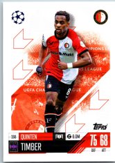 fotbalová kartička 2024-25 Topps Match Attax UEFA Club Competitions 268 Quinten Timber (Feyenoord)