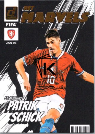 2022-23 Panini Donruss Net Marvels 5 Patrik Schick Ceska Republika