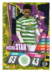 fotbalová kartička Topps Match Attax Champions League 2020-21 Rising Star RS15 Jeremie Frimpong - Celtic FC