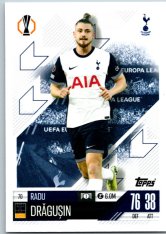 fotbalová kartička 2024-25 Topps Match Attax UEFA Club Competitions  70 Radu Dragusin (Tottenham Hotspur)